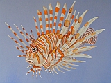Scorpion Fish - sea mural